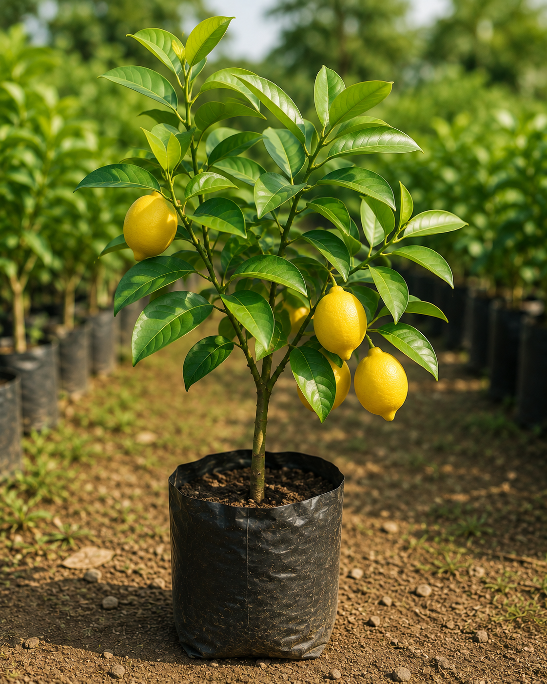 Yellow Lemon Plant